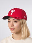 Бейсболка NEW ERA арт. 60646794 Philadelphia Phillies MLB (красный)